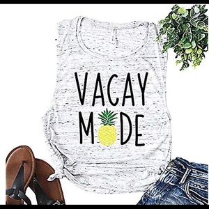 Vacay mode tank🍍